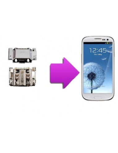 -chconnetdechargesamsunggalaxys3-Changement connecteur de charge Samsung Galaxy S3