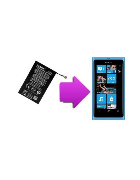 -changbatterienl800-Changement batterie Nokia 800