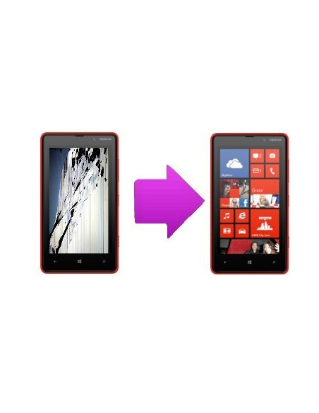 -changlcdnl820-Changement écran lcd Nokia Lumia 820