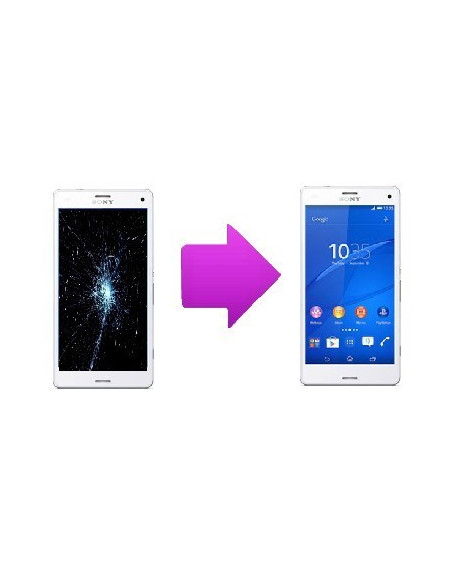 -changlcdtactilesonyxz3c-Changement LCD + vitre tactile Sony Xperia Z3 Compact