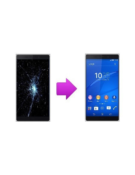 -changlcdtactilesonyxz3c-Changement LCD + vitre tactile Sony Xperia Z4