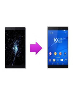 -changlcdtactilesonyxt3-Changement LCD + vitre tactile Sony Xperia T3