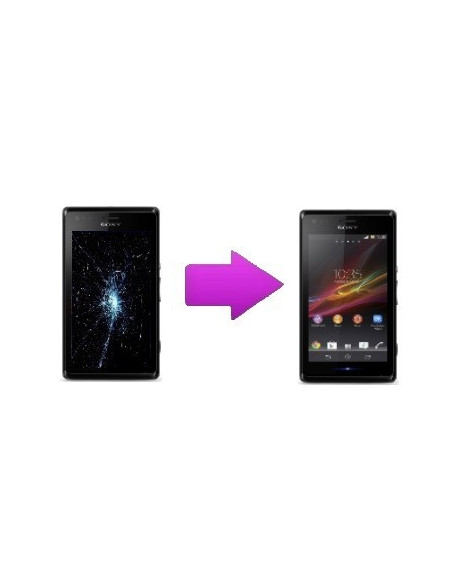 -changlcdsonyxzultra-Changement écran LCD Sony Xperia M 