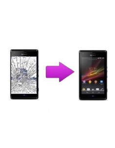 -changtactilesonyxzultra-Changement vitre tactile Sony Xperia M