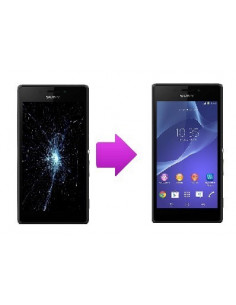 -changlcdtactilesonyxm2-Changement LCD + vitre tactile Sony Xperia M2 