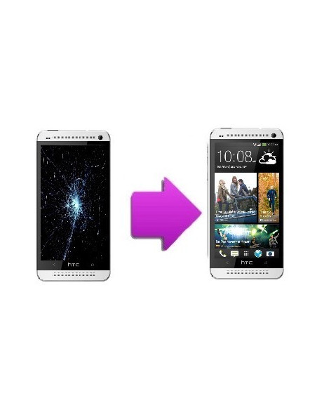 -changlcdtactilehtconemm4-Changement LCD+ Tactile HTC One mini M4