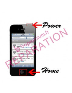 Changement bouton power iphone 4S
