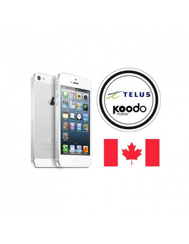 Désimlockage iPhone Telus-Koodo CA