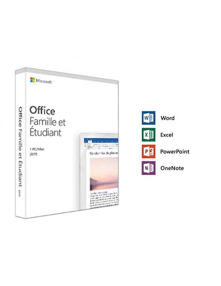Microsoft Office 2019 famille PC MAC