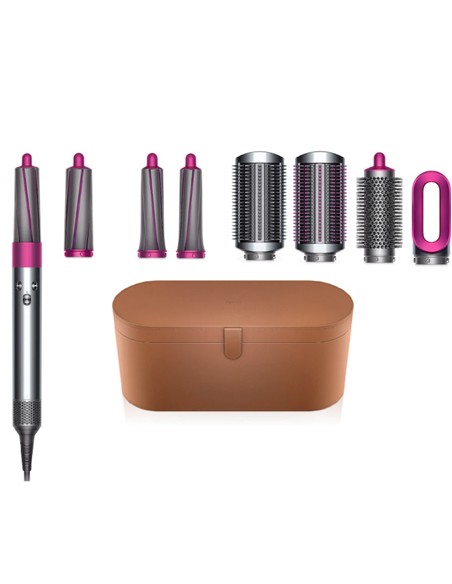 Dyson Airwrap Complete Long Personnalisé - Nickel/Fuschia