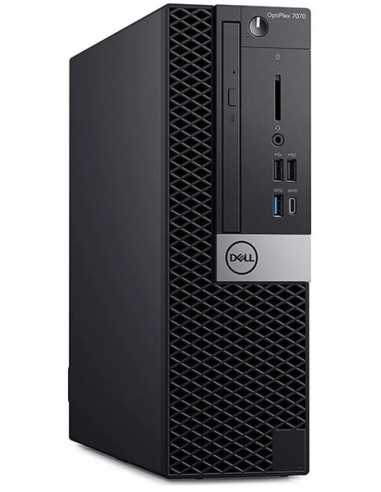 Dell OptiPlex 7070 SFF Core i7 3 GHz - SSD 256 Go + HDD 2 To RAM 16 Go