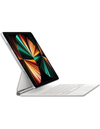 iPad Magic Keyboard (iPad non inclus) 12.9" (2020) sans fil - Blanc - AZERTY - Français