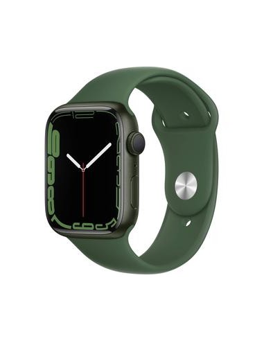 Apple Watch Series 7 (2021) GPS 45 mm - Aluminium Vert - Bracelet sport Vert