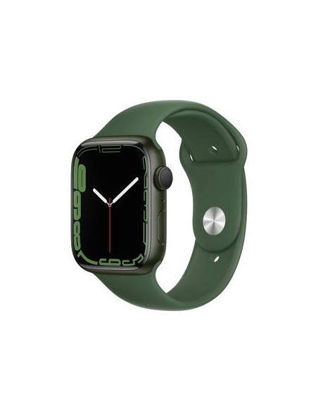 Apple Watch Series 7 (2021) GPS 45 mm - Aluminium Vert - Bracelet sport Vert
