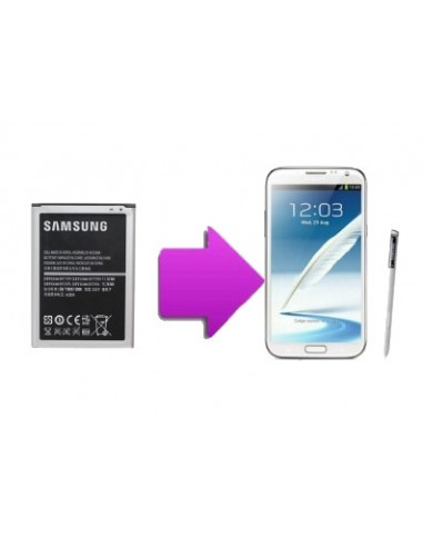 -changementbatteriesamn2-Changement batterie SAMSUNG Galaxy  Note 2 