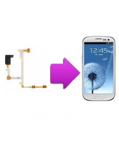 -changementnappeecvosams3-Changement Nappe écouteur volume Samsung Galaxy S3