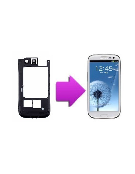 -changchassi +lentararrieresams3-Changement chassis + lentille camera arriere Samsung Galaxy S3 